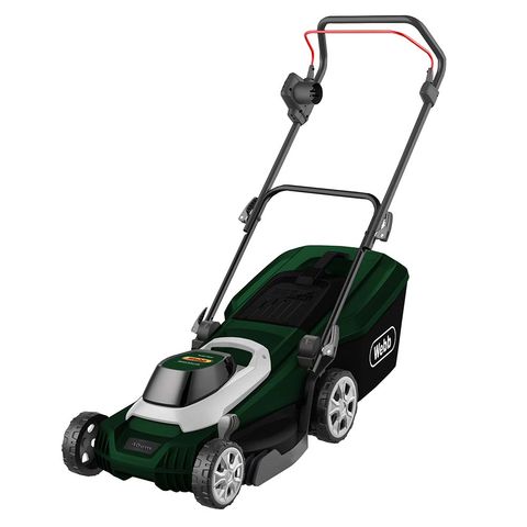 Webb Classic 40cm (16") Rotary Lawnmower with Rear Roller (230V)