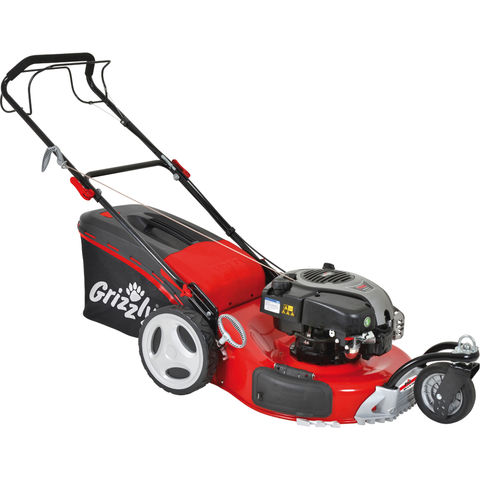 Image of Grizzly Grizzly BRM56-161cc BSAT 56cm Petrol Lawnmower Trike