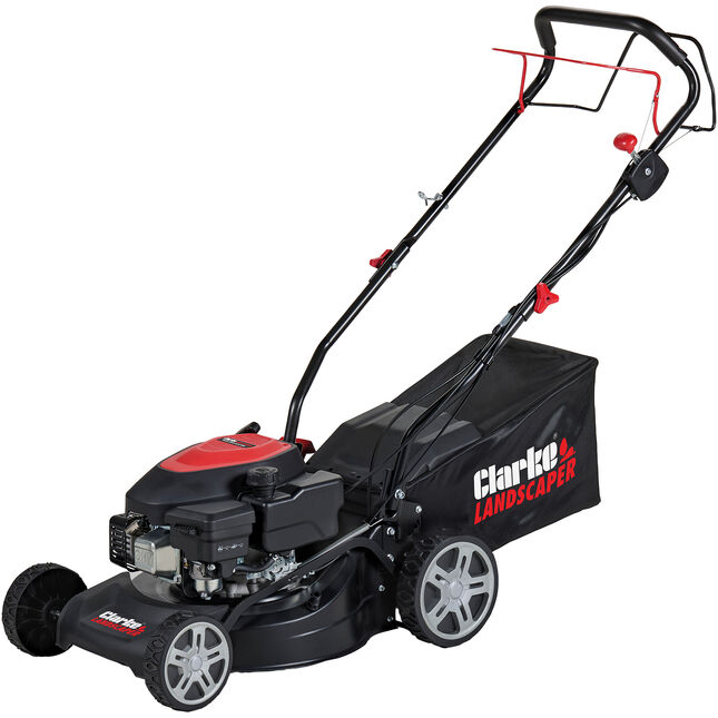Clarke Landscaper CSP41LM 41cm Self Propelled Petrol Lawnmower with Recoil Start