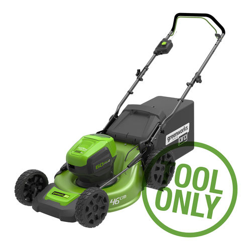 Image of Greenworks Greenworks GD60LM46HP 60V 46cm Mower (Bare Unit)