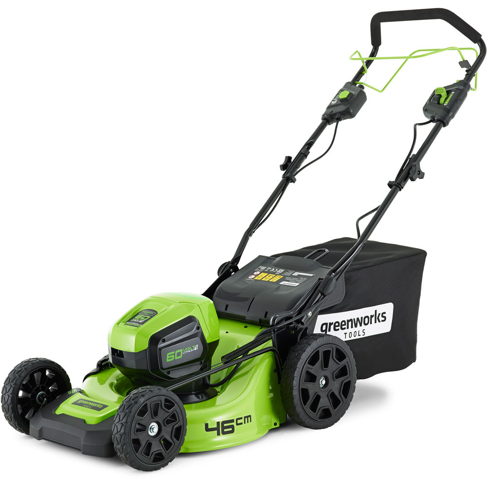 Greenworks GD60LM46SP 60V 46cm Self-Propelled Lawnmower (Bare Unit ...