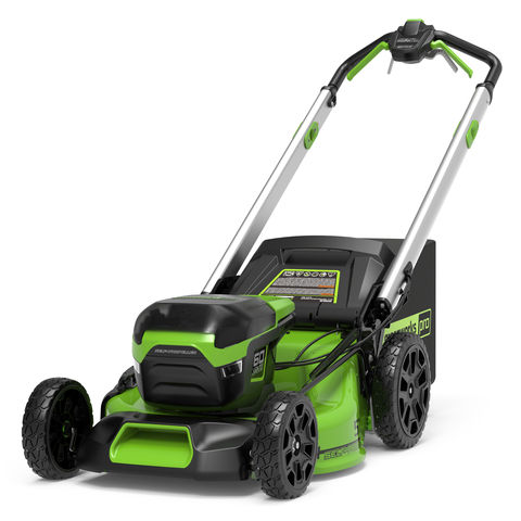 Greenworks 60V 51cm Self Propelled Lawnmower with 1 x 4Ah Battery & Charger