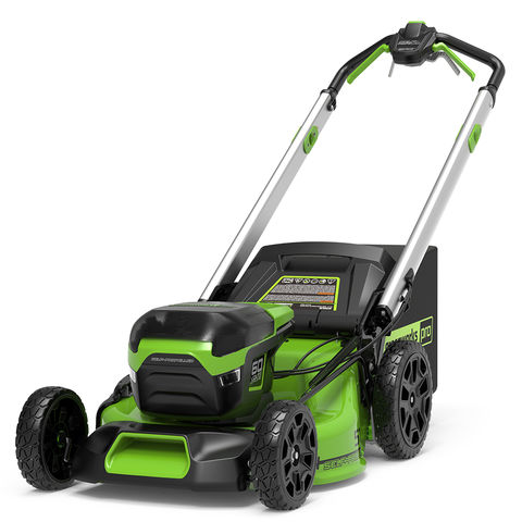 Greenworks 60V 51cm Self Propelled Lawnmower with 2 x 4.0Ah Battery & Charger