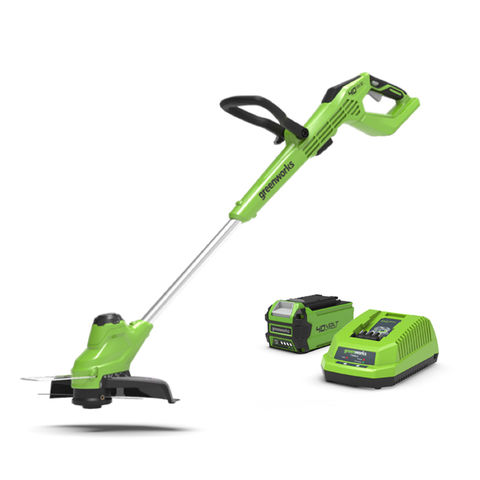 Greenworks 40V Gear Reducing String Trimmer with 2Ah Battery & Charger