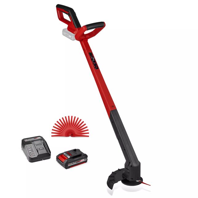 Image of Einhell GC-CT 18/2411 Li P 18v Cordless Grass Trimmer and Edger 240mm 1 x 2ah Li-ion Charger