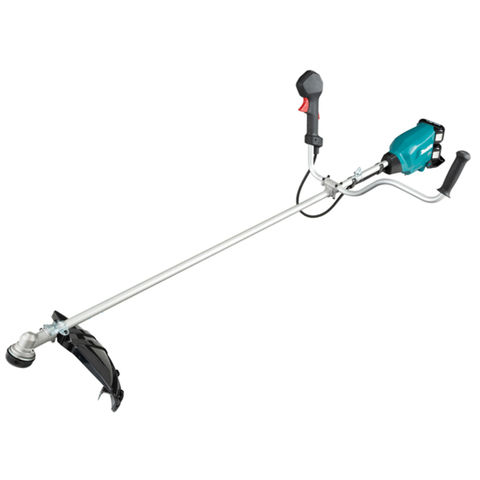 Makita DUR369APG2 LXT 18V Brushless Bike Handle Line Cutter 430mm with 2 x 6Ah Batteries and DC18RD Twin Port Charger