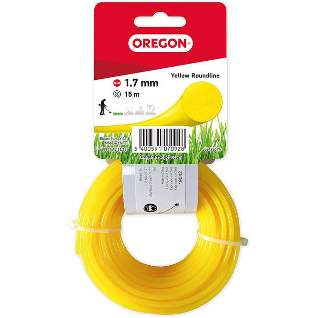 Oregon Nylon 15m x 1.7mm Trimmer Line