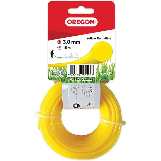 Oregon Nylon 15m x 3mm Trimmer Line