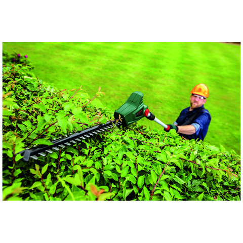 bosch cordless telescopic hedge trimmer universalhedgepole 18 with battery