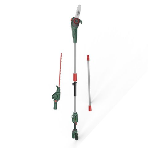 Webb 20V 50cm (20") Cordless Long Reach Hedge Trimmer & Pruner with 2Ah Battery & Charger