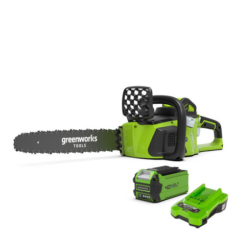 Greenworks 40V 15" Digiproc Cordless 35cm Chainsaw with 2.0Ah Battery & Charger