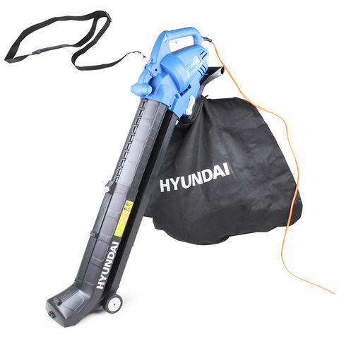 Image of Hyundai Hyundai HYBV3000E 3-in-1 Electric Garden Vacuum, Leafblower & Mulcher (230V)