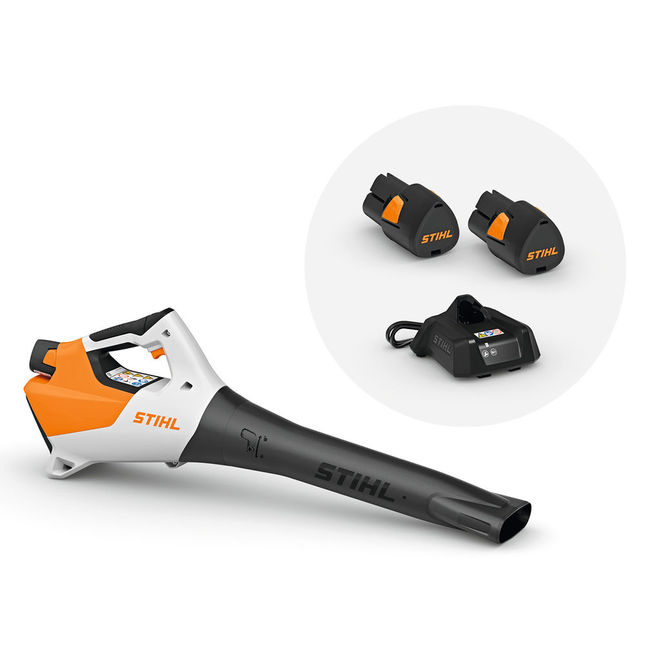 View Stihl Bga 30 As System 12v Cordless Blower With 2x As 2 Batteries & 1x Al Charger