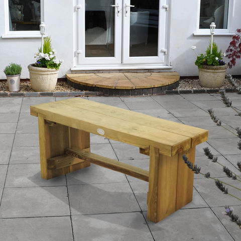 Forest 45x120x35cm Double Sleeper Bench