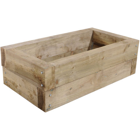 Image of Forest Forest 40x130x70cm Sleeper Raised Bed
