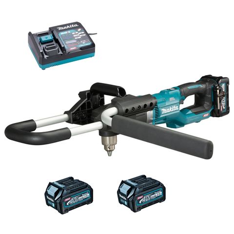 Makita DDG460T2X7 40VMAX Earth Auger BL XGT with 2 x 2.5Ah Battery