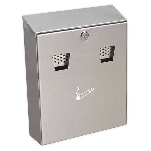 Image of Sealey Sealey RCB02 Wall Mounted Cigarette Bin