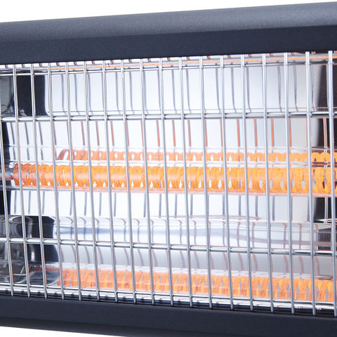 Blaze Heaters Blaze Wall Mounted Patio Heater with LED Lights 1800W
