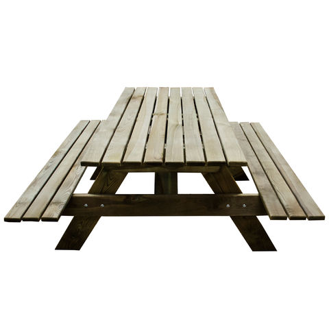 Image of Forest Forest 70x150x150cm Rectangle Picnic Table Small