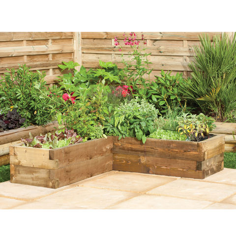 Image of Forest Forest 1.3x1.3m Caledonian Corner Raised Bed