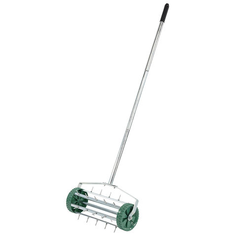 Photo of Draper Draper Rolling Lawn Aerator With 450mm Spiked Drum