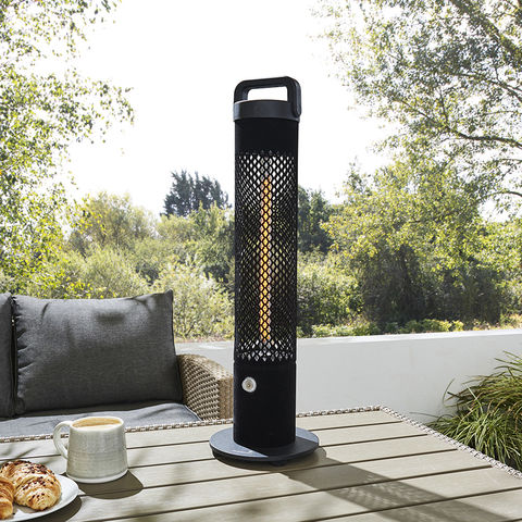 Blaze Heaters 1200W Flocked Outdoor Table Top Heater