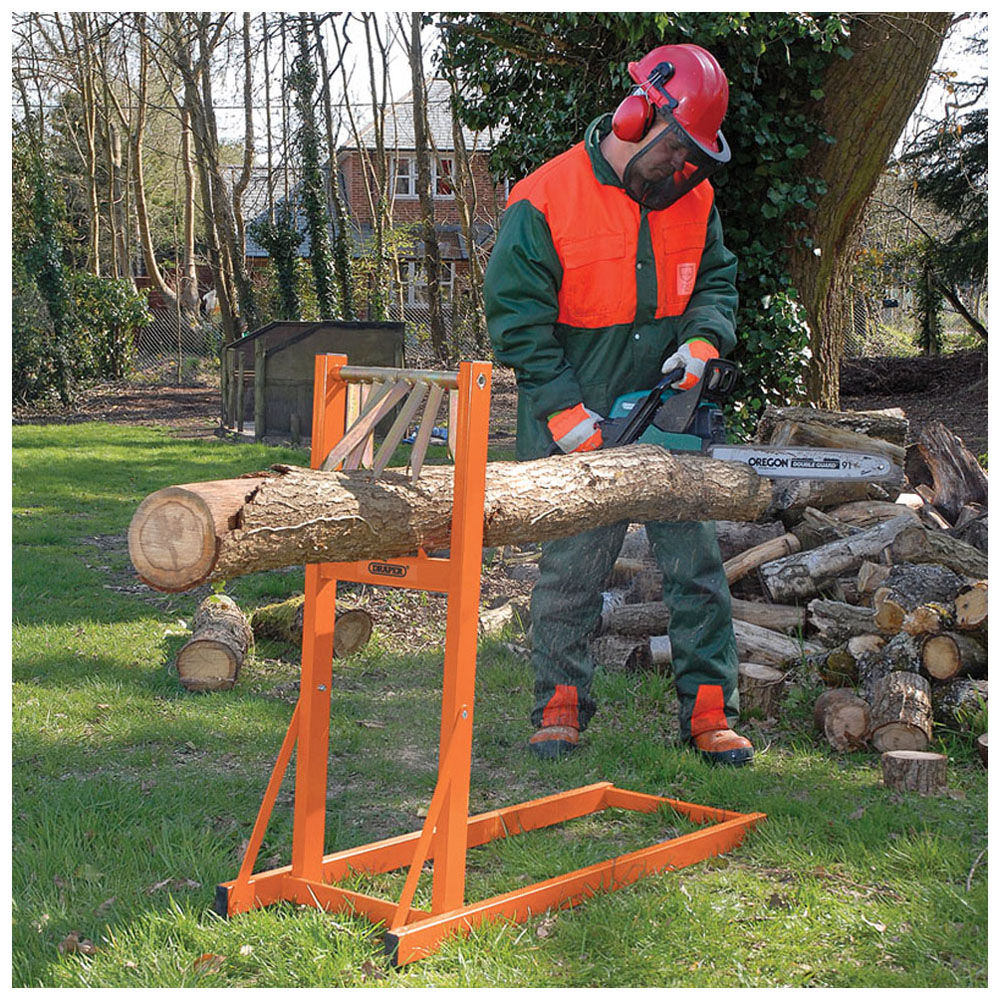 Draper AGP101 Log Stand (150kg) - Machine Mart - Machine Mart