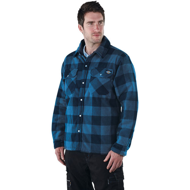 Image of Dickies Dickies - Portland Padded Navy Shirt (XX-Large)