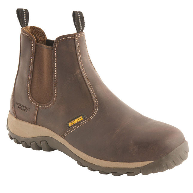 Image of DeWalt Dewalt Radial Safety Dealer Boot Brown Size 7