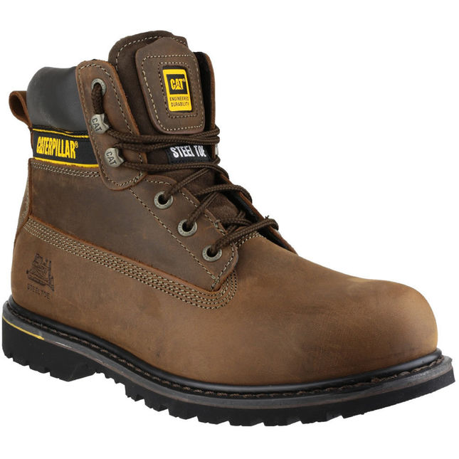 Image of Cat Cat® Holton Safety Boot In Brown (Size 7)