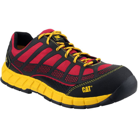 Image of Cat Cat® Streamline Safety Trainer In Red (Size 8)