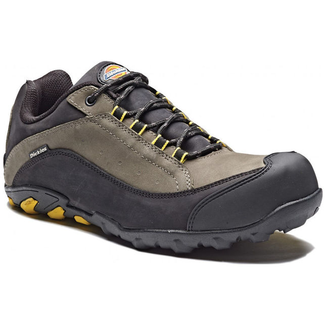 Image of Dickies Dickies Faxon Safety Trainer in Grey & Black (Size 11.5)
