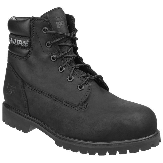 Image of Timberland Pro® Timberland PRO® Traditional Wide Black Lace up Safety Boot Size 10.5