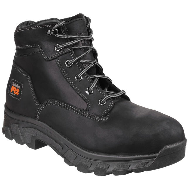 Image of Timberland Pro® Timberland PRO® Workstead Black Water Resistant Lace up Safety Boot Size 6.5