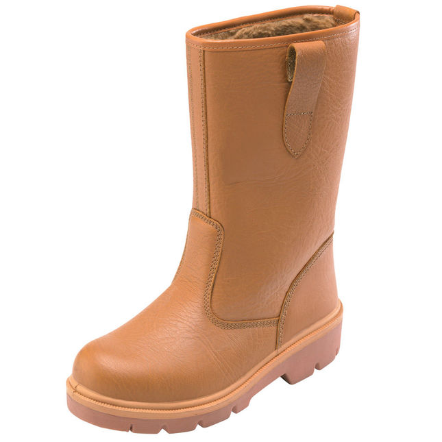 Image of Dickies Dickies Super Safety Rigger Boot Lined Tan 11