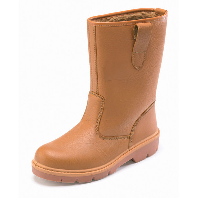 Image of Dickies Dickies Super Safety Rigger Boot Lined Tan 5.5