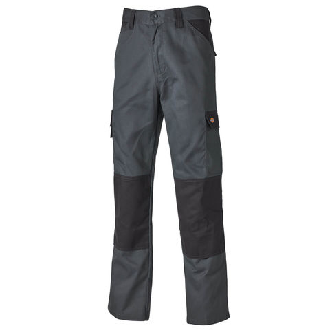 Image of Dickies Dickies ED24/7R Grey/Black Work Trousers