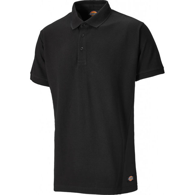Image of Dickies Dickies Two Tone Polo Shirt (Black/Black) - Medium