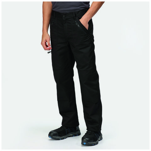 Regatta Professional TRJ600 Pro Action Trousers - Black - Machine Mart ...