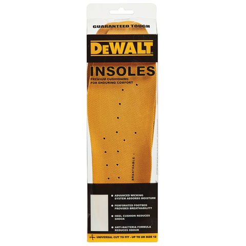 Photo of Dewalt Dewalt Premium Insoles - Universal Cut To Fit Up To Uk Size 12