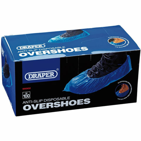 Draper Draper Disposable Overshoes Box 100