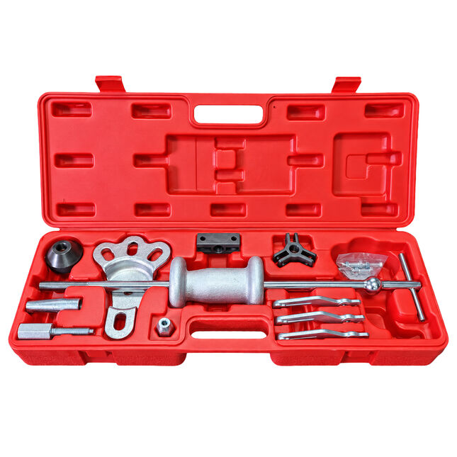 Image of Clarke CHT251 10 Piece Slide Hammer / Puller Set