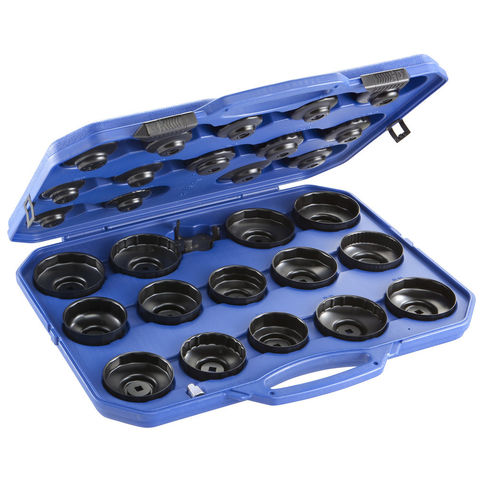 Expert by Facom E200201B - 30 Piece 3/8" Drive Oil Filter Cap Wrench Set
