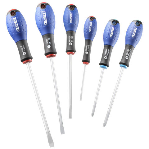 Image of Facom Expert by Facom E160903B - Set Of 6 Mechanic's And Electrician's Screwdrivers