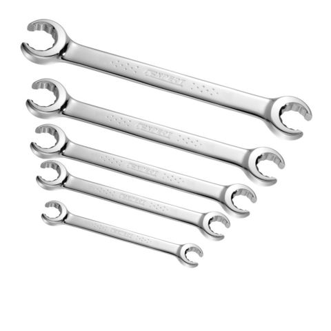 Expert by Facom E112501B 5 piece 7 - 19mm Flare Nut Spanner Set