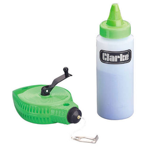Image of Clarke Clarke CHT402 2 Piece Chalk Line Kit