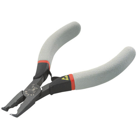 Image of Machine Mart Xtra Facom 427.E 120mm 30° Anti-Static Angled-Nose Cutting Pliers