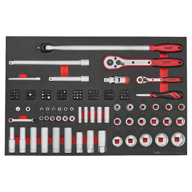 Teng Tools 179 Piece Tool Kit Roller Cabinet EVA Set - Machine Mart