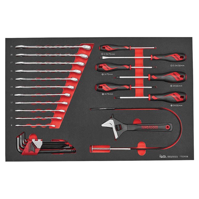 Teng Tools 179 Piece Tool Kit Roller Cabinet EVA Set - Machine Mart