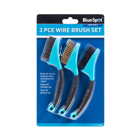 Photo of Machine Mart 3 Piece Wire Brush Set